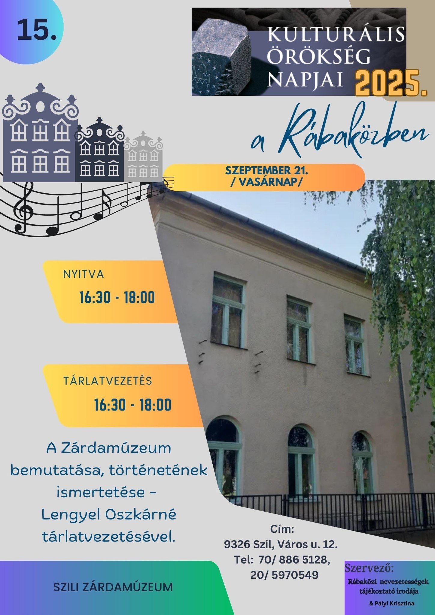 Kulturális örökség napja - A Zárdamúzeumban